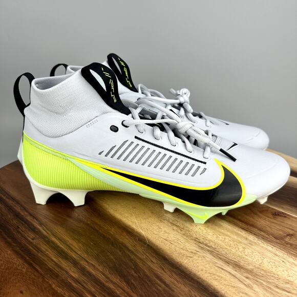 Nike Vapor Edge Pro 360 2 Men's Size 13 Football Cleats Volt Gray DA5456-004